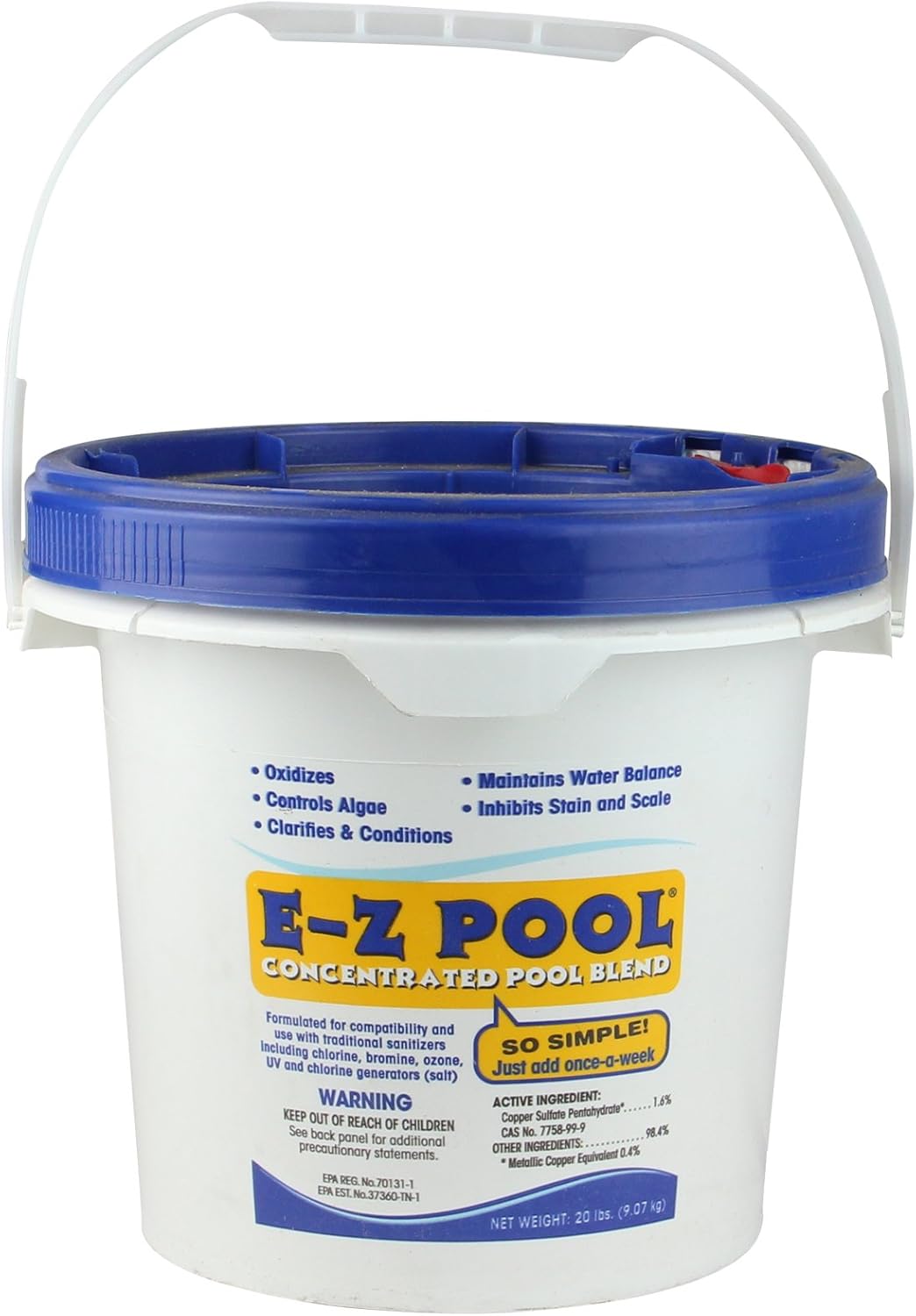 E-Z Pool Concentrated Pool Blend Water Care 20lb. – PoolAndSpaFlow