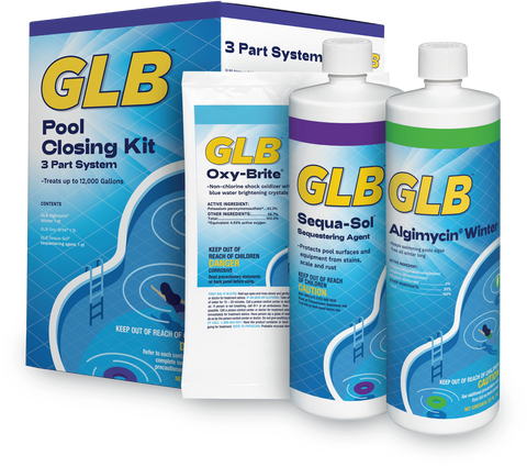 GLB Pool Closing Kit - Treats up to 12,000-Gallon