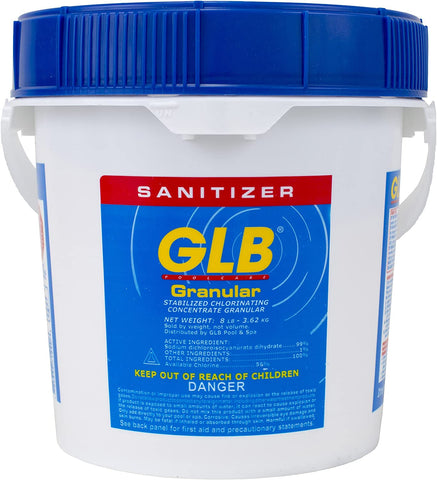 GLB Stabilized Granular Chlorine 8lb