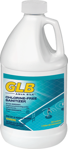 GLB Aqua Silk Chlorine-Free Sanitizer 64oz.