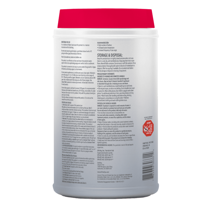 Leisure Time Spa 56 Chlorinating Granules 5lb.