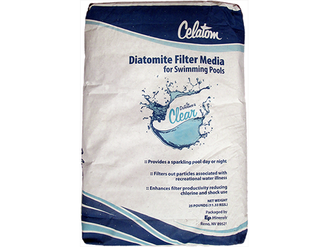 Celatom Diatomite Filter Media Diatomaceous Earth 25lb