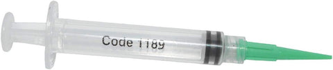 LaMotte 11893 3 ml Plastic Syringe with Green Tip - 3 Pack