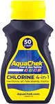AquaChek Yellow 4-in-1 Chlorine Test Strips (50 strips)