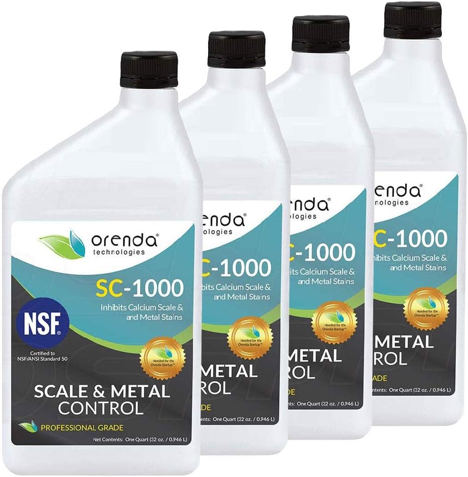 Orenda SC-1000 Scale & Metal Control 32 oz (Pack of 4)