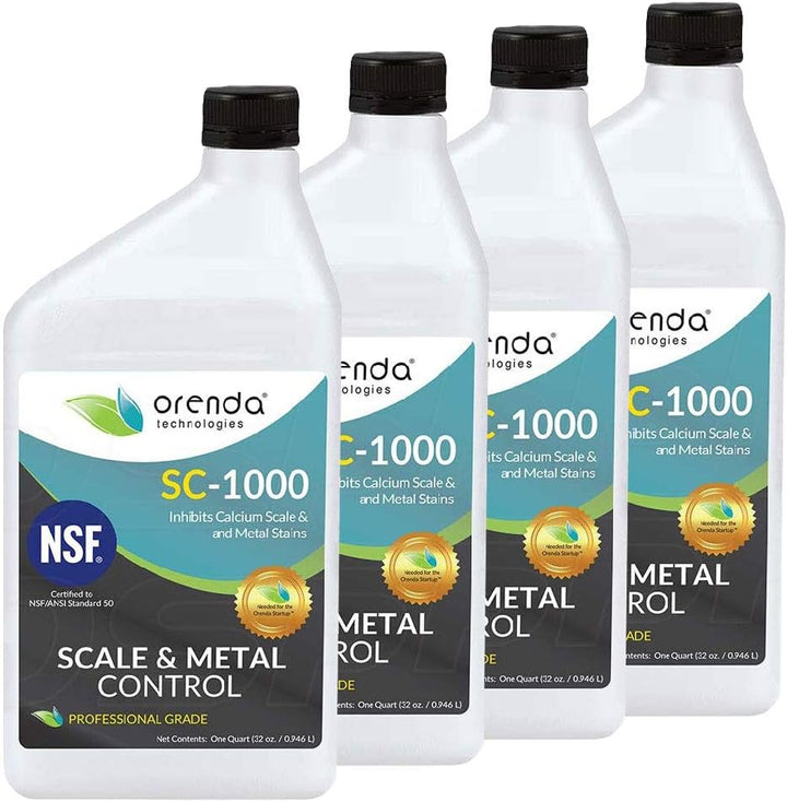 Orenda SC-1000 Scale & Metal Control 32 oz (Pack of 4)