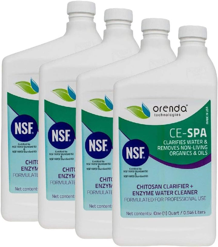 Orenda CE-SPA Chitosan Clarifier & Enzyme 32 oz (Pack of 4)