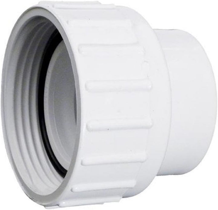 Waterway 400-4060 1.5" Pump Union Assembly – Pool Pump Union with Tailpiece & O-Ring (Pack of 2)