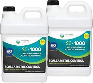 Orenda SC-1000 Scale Control & Metal 1 Gallon (Pack of 2)