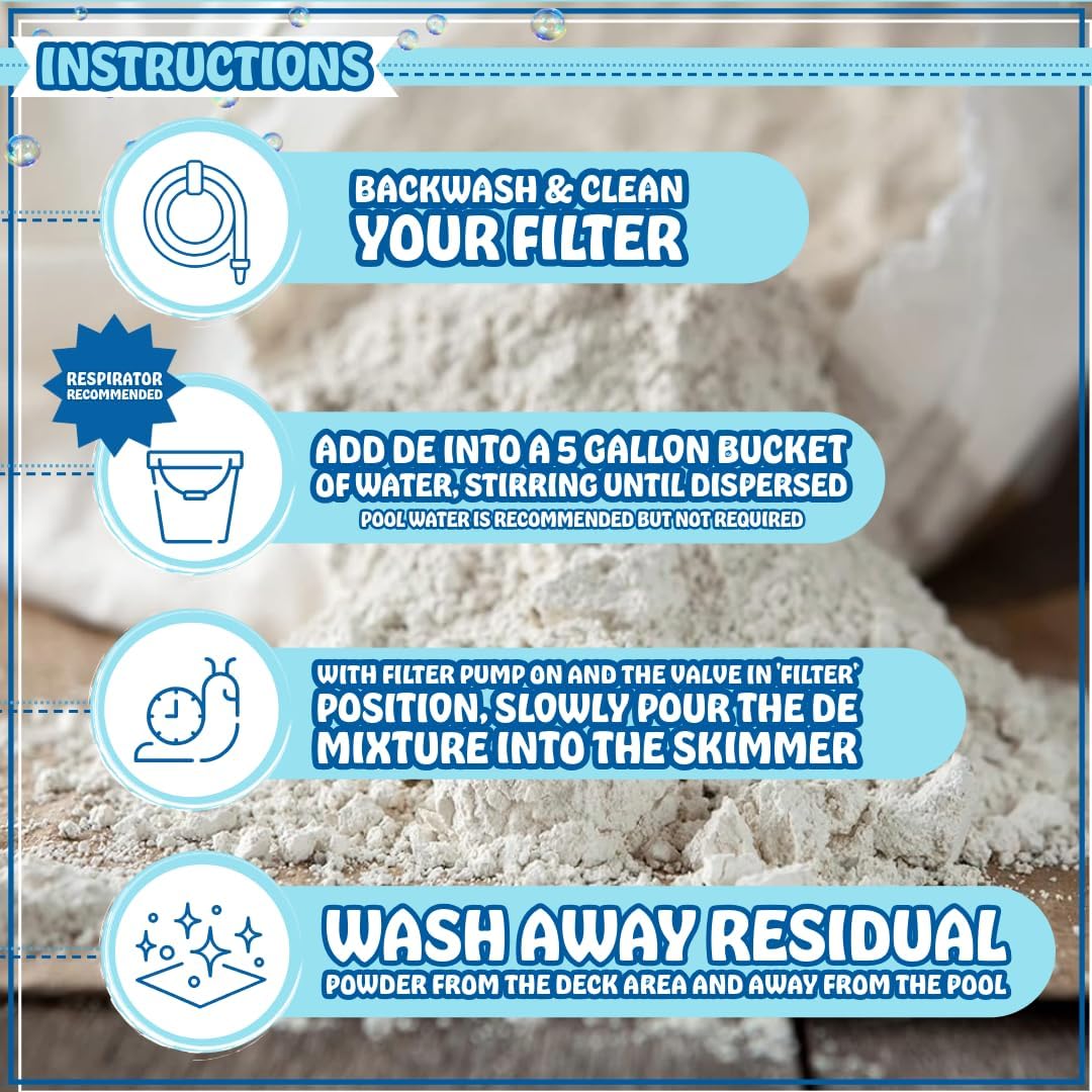 Celatom Diatomite Filter Media Diatomaceous Earth 25lb