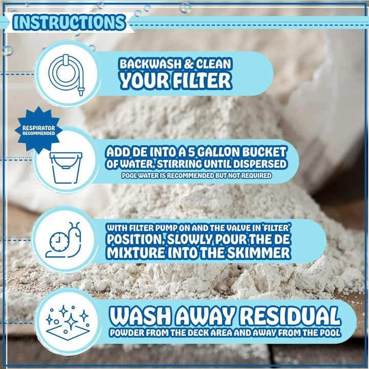 Celatom Diatomite Filter Media Diatomaceous Earth 25lb