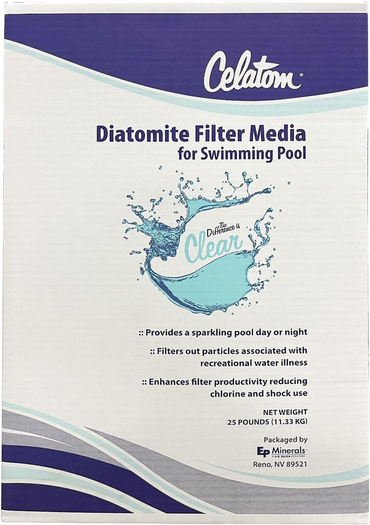 Celatom Diatomite Filter Media Diatomaceous Earth 25lb