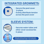 Swimline Silver King Winter Pool Cover – 16’ x 32’ Rectangle