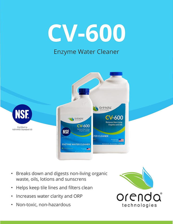 Orenda CV-600 Enzyme Water Cleaner 1 Gallon