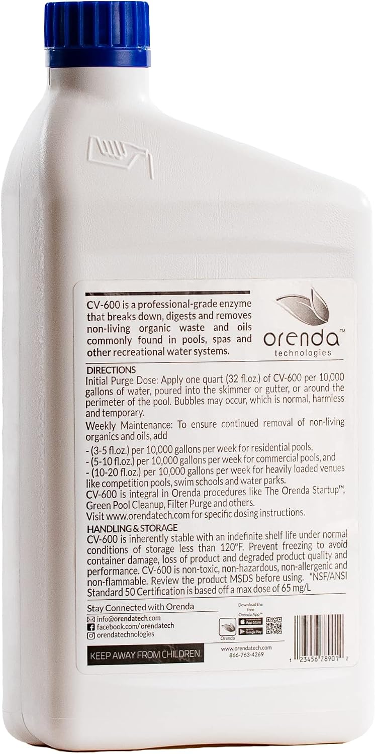 Orenda CV-600 Enzyme Water Cleaner 32oz