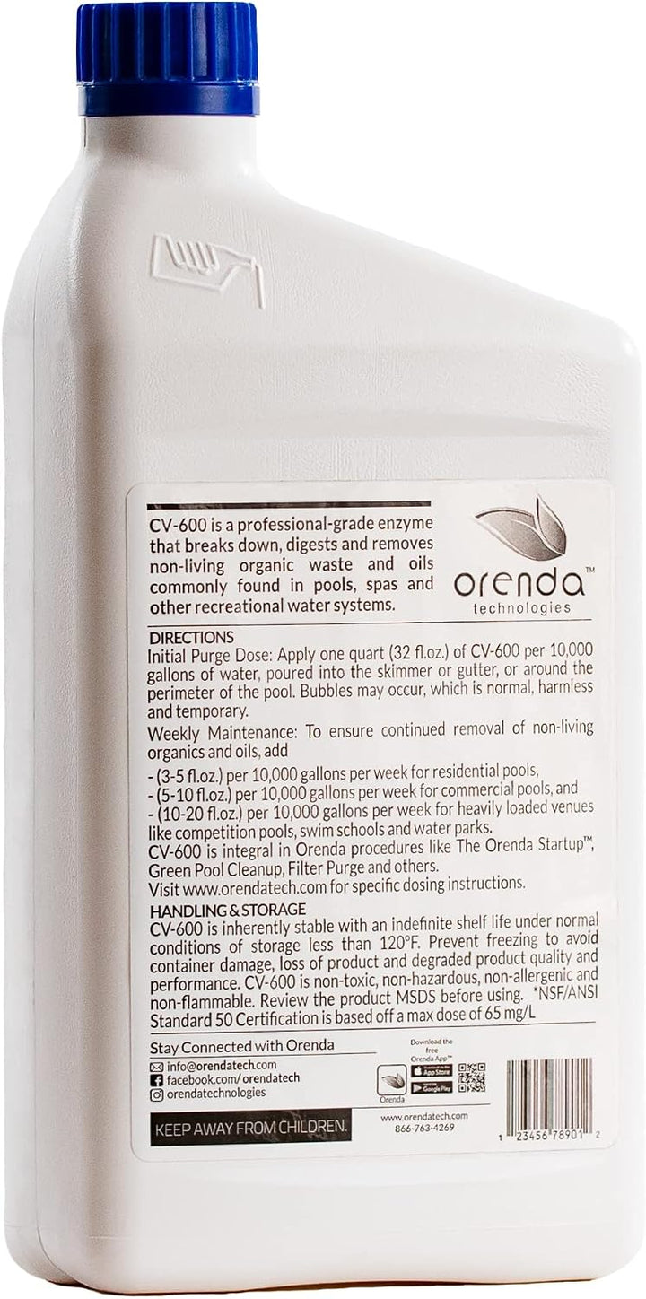 Orenda CV-600 Enzyme Water Cleaner 32oz
