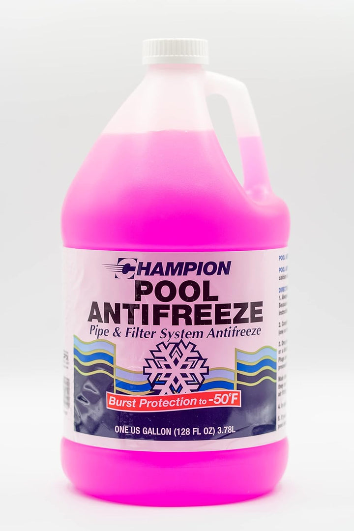 Champion Pool Antifreeze -50°F Pink 1 Gallon (Pack of 4)