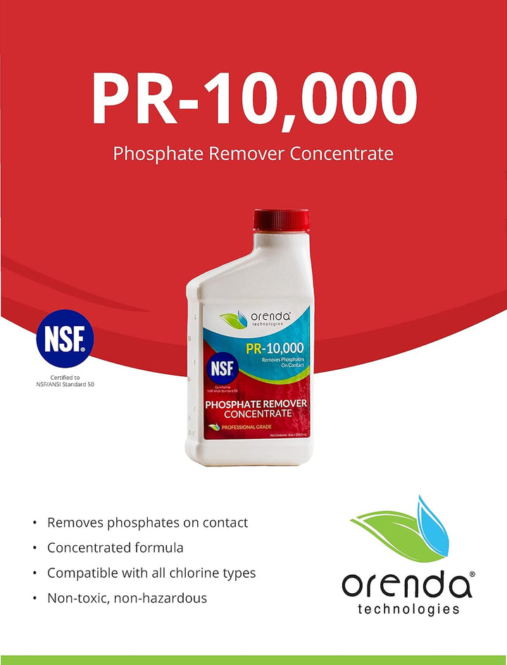 Orenda PR-10,000 Phosphate Remover Concentrate 32oz. (Pack of 4)