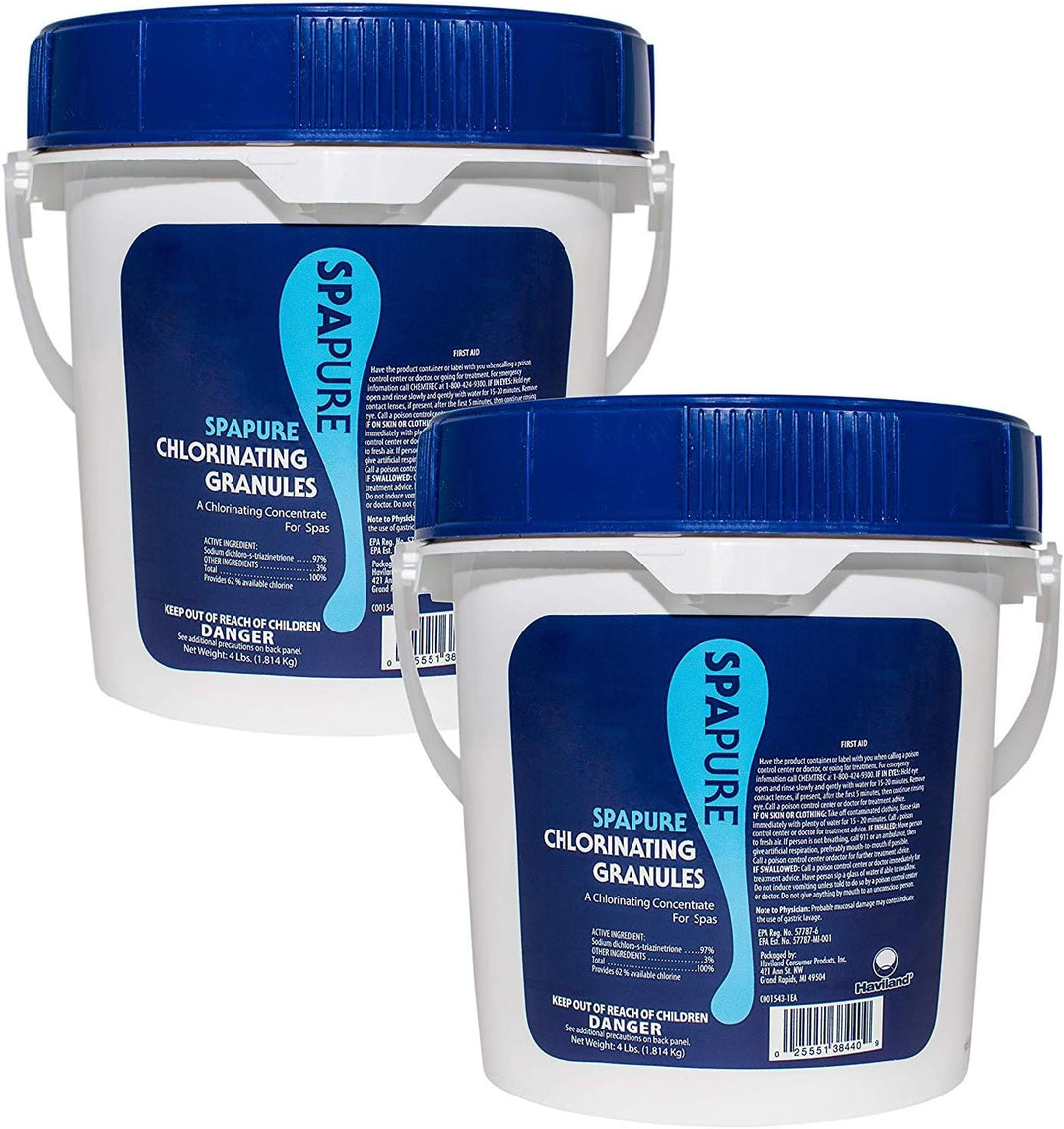 SpaPure Chlorinating Granules 4lb (Pack of 2)