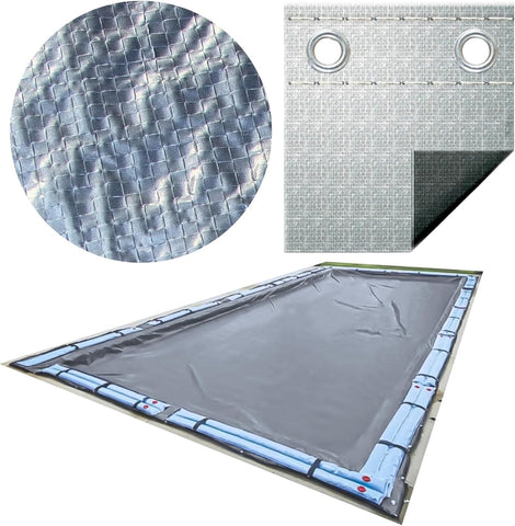 Swimline Silver King Winter Pool Cover – 16’ x 32’ Rectangle