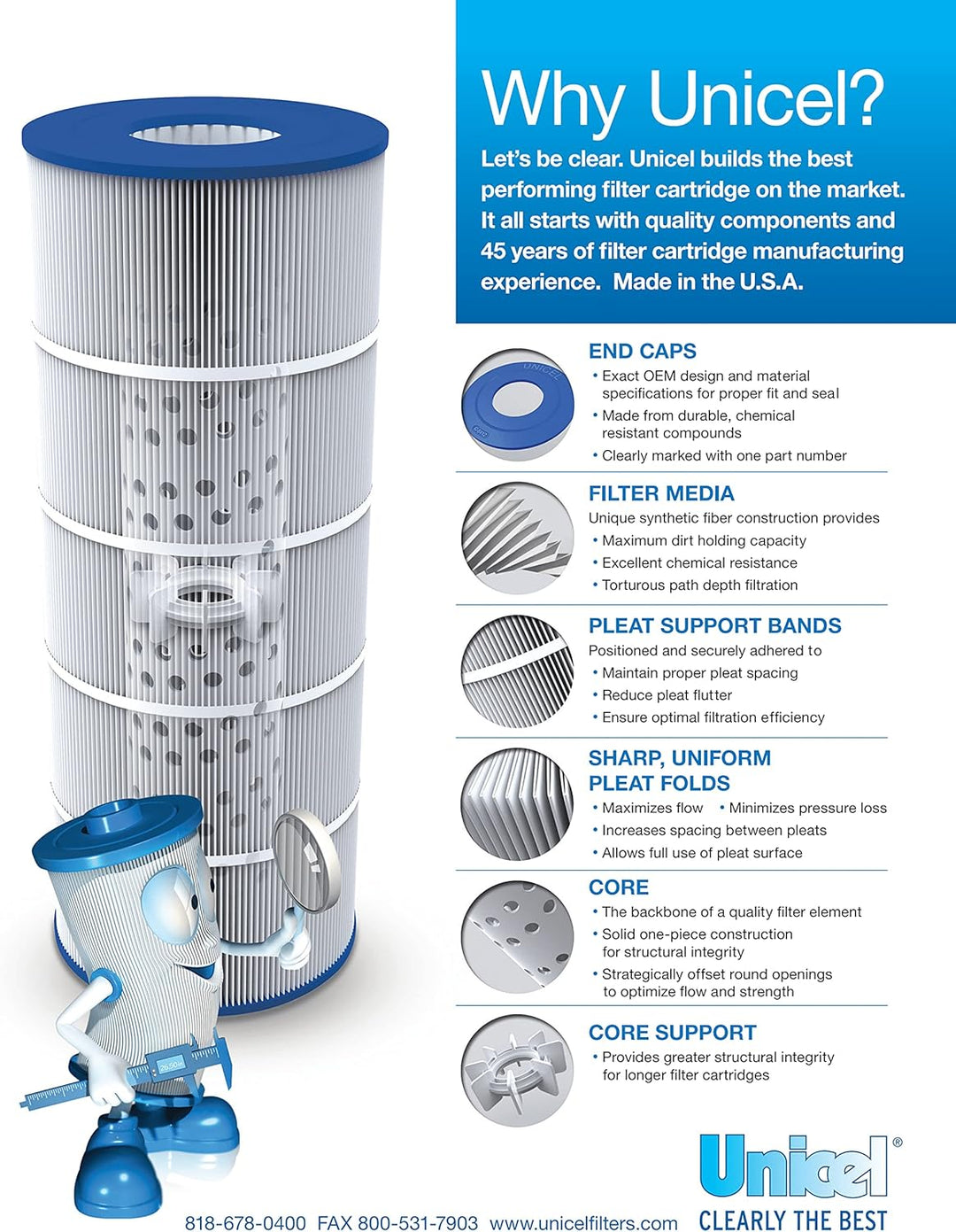 Unicel C-9475 Filter Cartridge