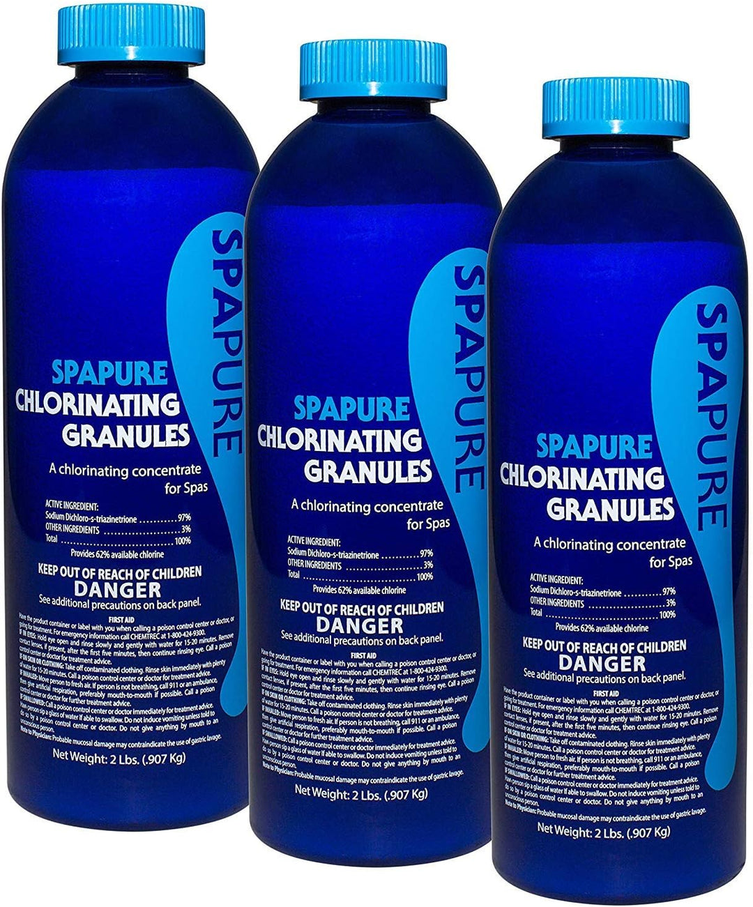 SpaPure Chlorinating Granules 2lb (Pack of 3)