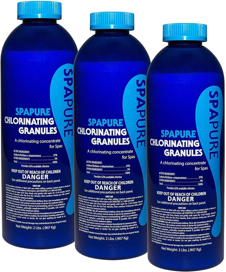 SpaPure Chlorinating Granules 2lb (Pack of 3)