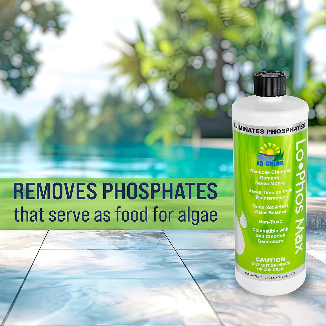 Lo-Chlor Lo-Phos Max Phosphate Remover 32 oz