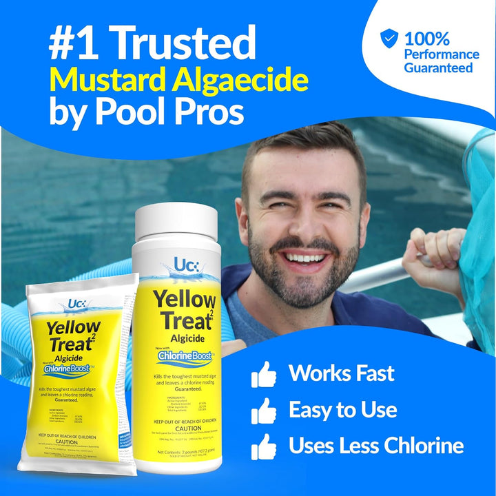 United Chemical Yellow Treat Mustard & Yellow Pool Algaecide 2 lb