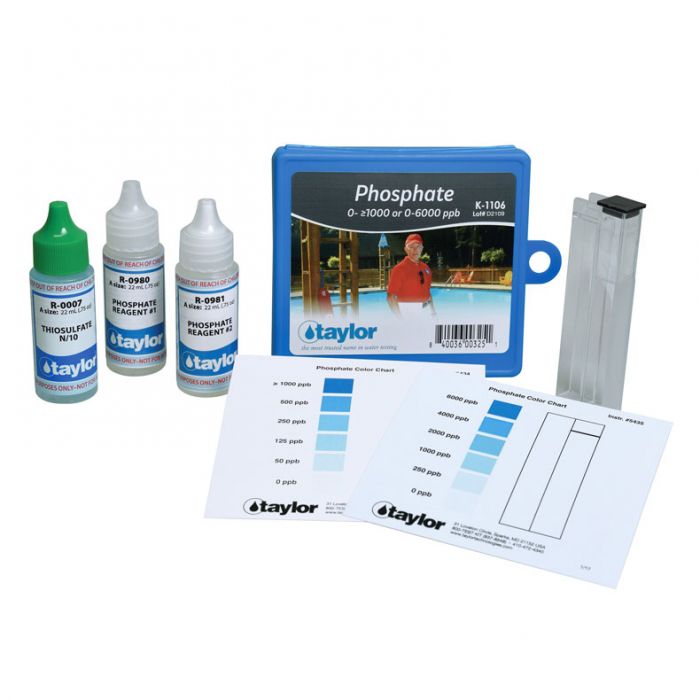 Taylor Color Card Phosphate Test Kit