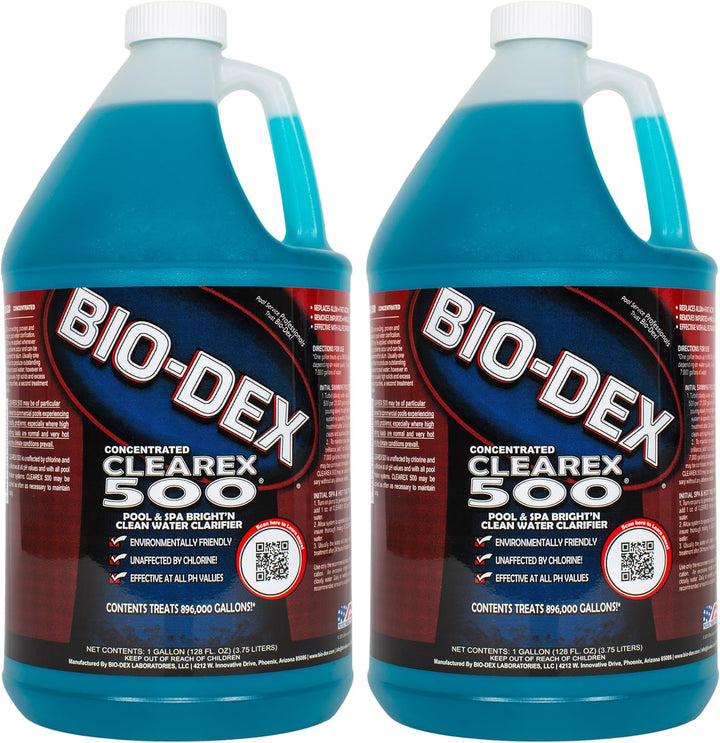 Bio-Dex Clearex 500 - 1 Gallon (Pack of 2)