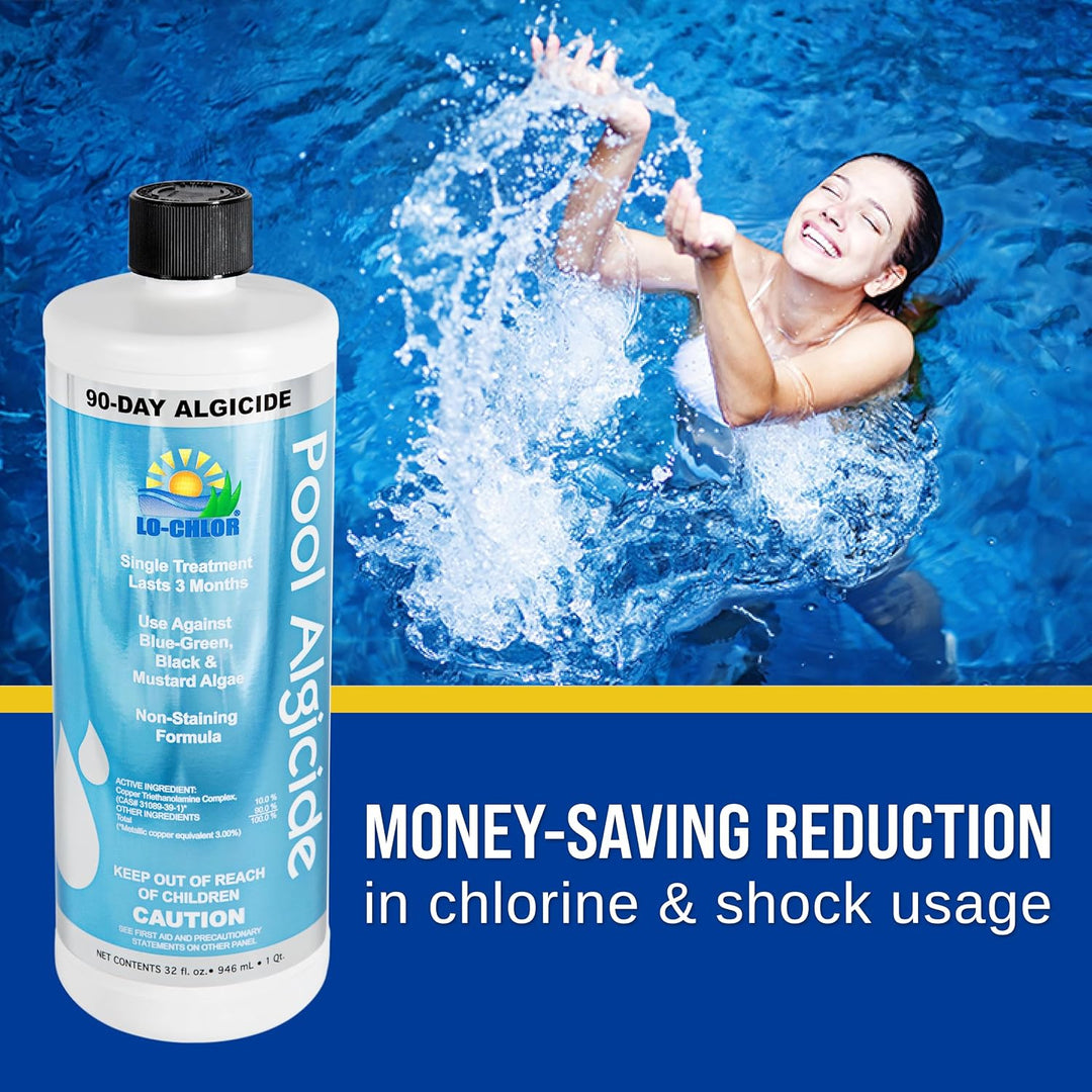 Lo-Chlor 90-Day Pool Algaecide 32 oz
