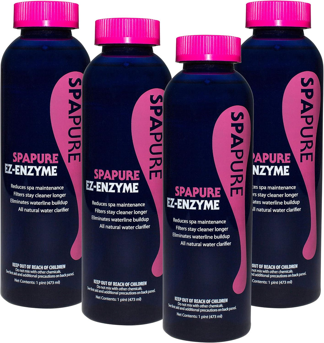 SpaPure EZ-Enzyme Treatment 1 Pint (Pack of 4)