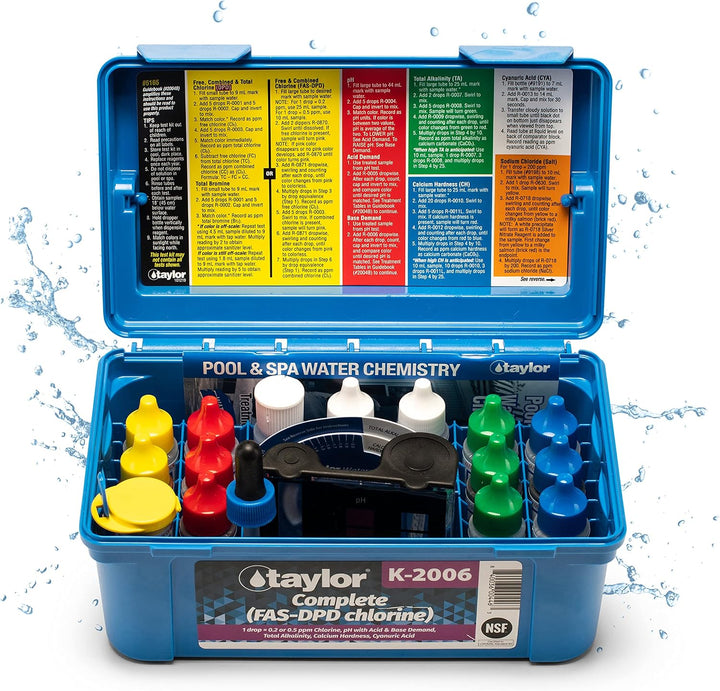 Taylor Complete FAS-DPD Chlorine Test Kit K-2006
