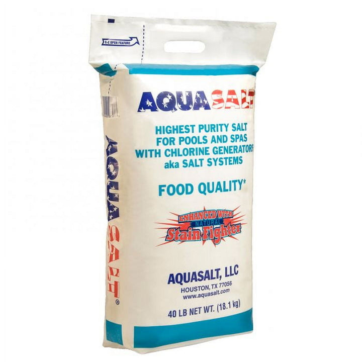 Aqua Salt Pool Salt – 40lb. Bag (Pack of 2)