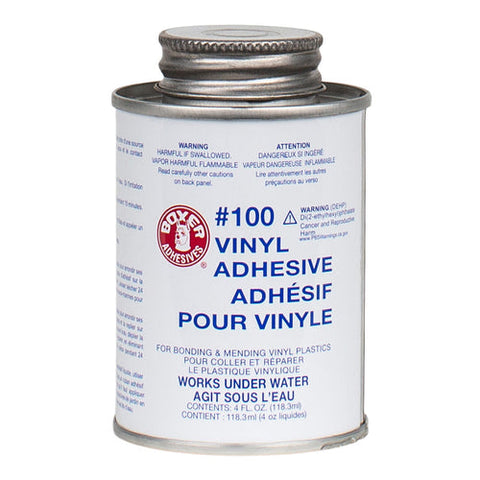 Boxer Adhesives #100 Vinyl Adhesive 4oz.