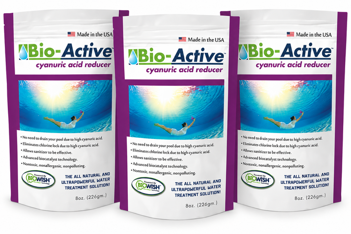 Bio-Active Cyanuric Acid Reducer 8 oz. (Pack of 3)