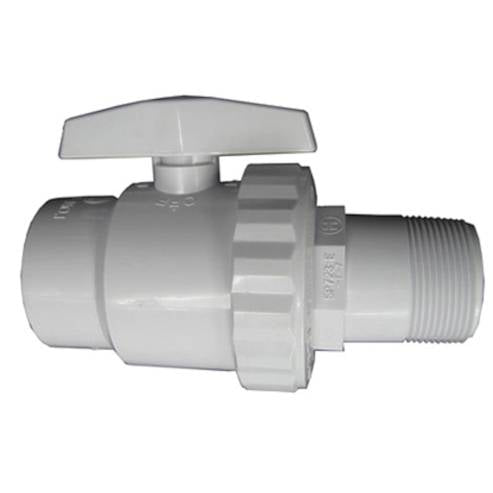 Hayward Trimline 2-Way Ball Valve 1-1/2 in MPT X 1-1/2 in FPT - SP0723