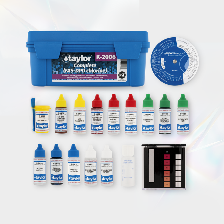 Taylor Complete FAS-DPD Chlorine Test Kit K-2006