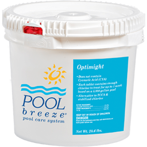 Pool Breeze Optimight Chlorine Tablets 20.2lb.