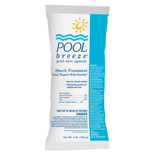 Pool Breeze 68 Cal Hypo Granular Chlorine Shock 1lb. (Pack of 12)