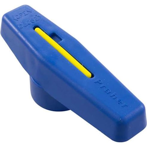 Praher 2" Union Ball Valve Handle Blue - SU-200-1B