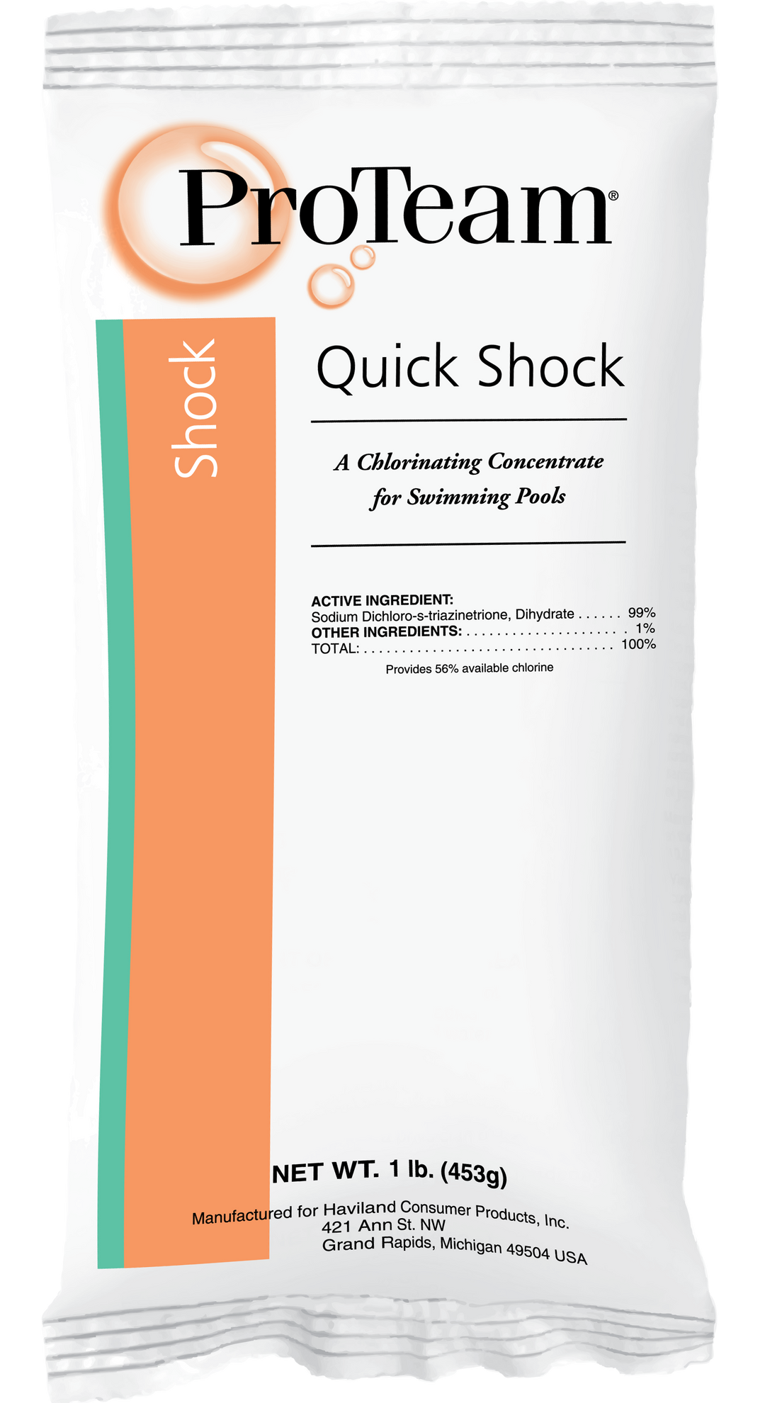 Quick Shock Pool Shock ProTeam Quick Shock 1 lb. – PoolAndSpaFlow