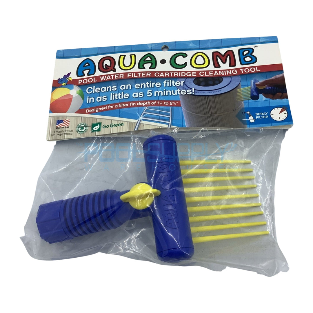 Aqua Comb Pool Cartridge Filter Cleaning Tool