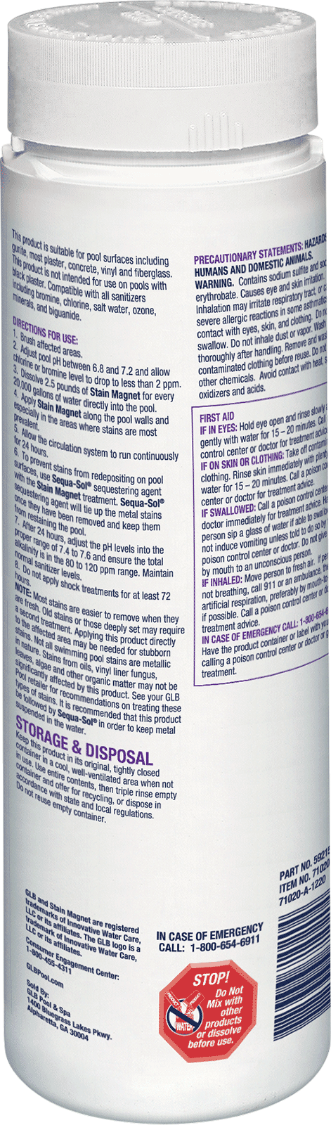 GLB Stain Magnet 2.5lb.