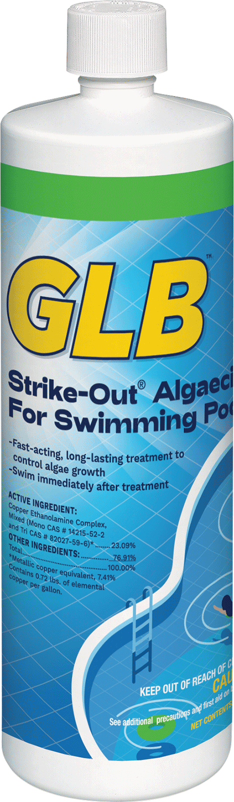 GLB Strike Out Algaecide 32oz.