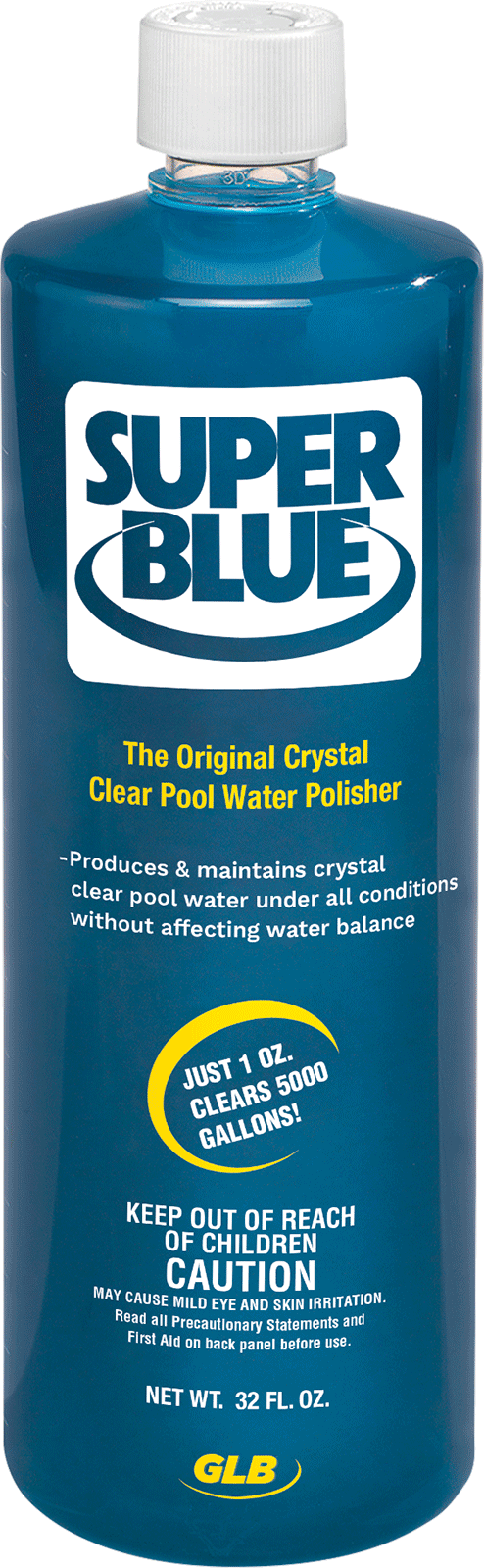 GLB Super Blue Clarifier 32oz.