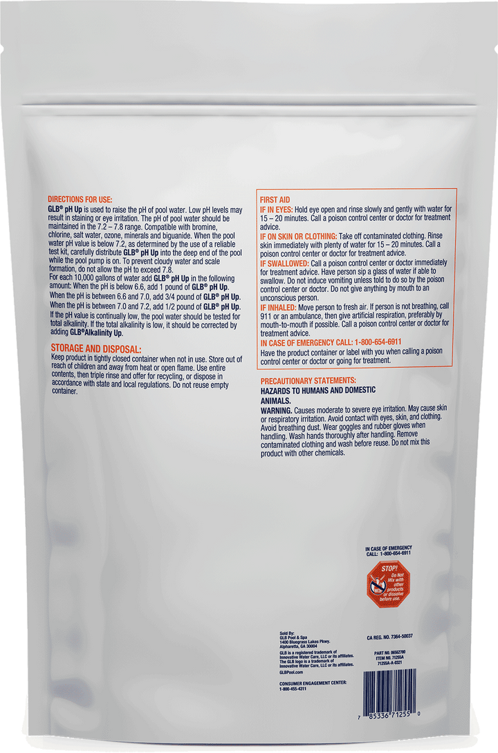GLB pH Up 8lb.
