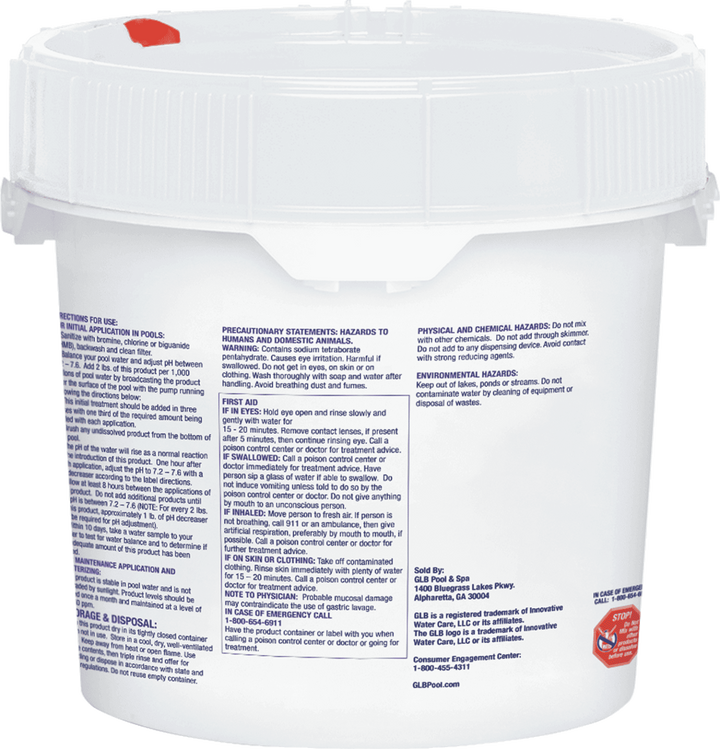 GLB Exhilarator Water Conditioner 10lb.