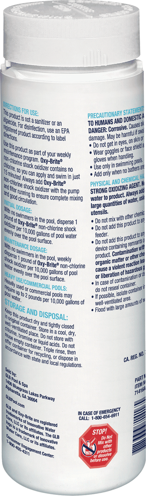 GLB Oxy-Brite 5lb